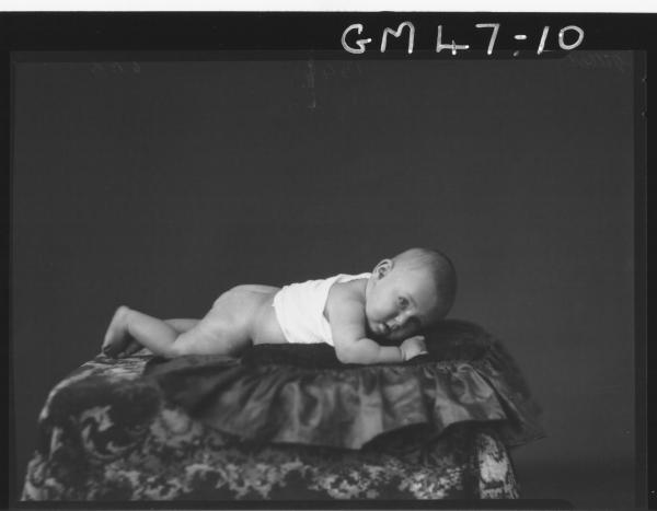 portrait of baby, F/L Gilbert
