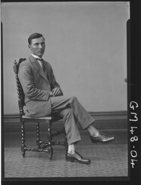 portrait of young man, F/L Pavlinovich