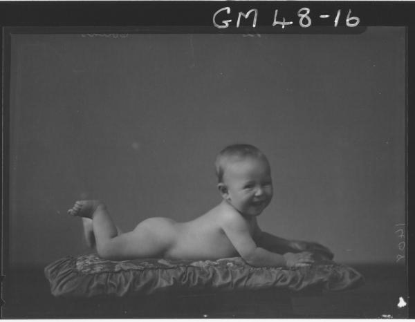 portrait of baby, F/L Colins