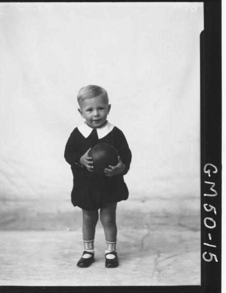 portrait of boy, F/L Eddie