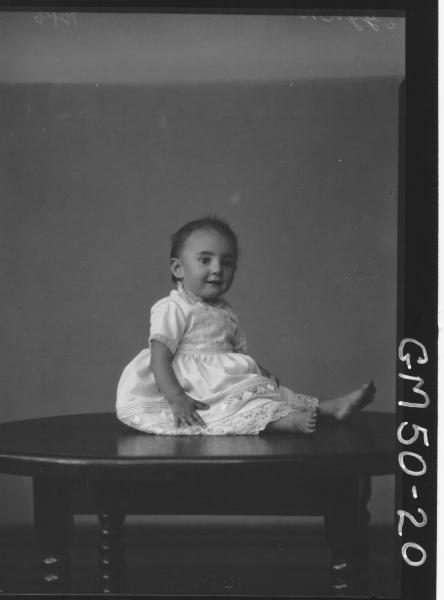 portrait of child, F/L Gynn