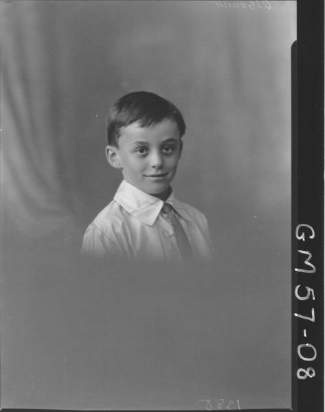 Portrait of boy H/S, O'Conner