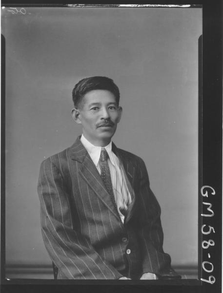 Portrait of Japanese man H/S Oto