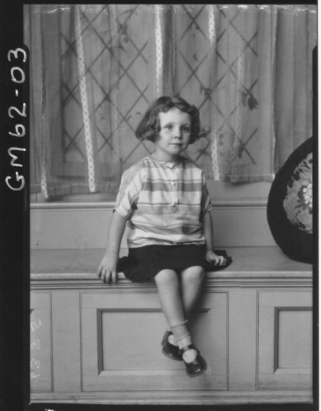 Portrait of child F/L, Moore