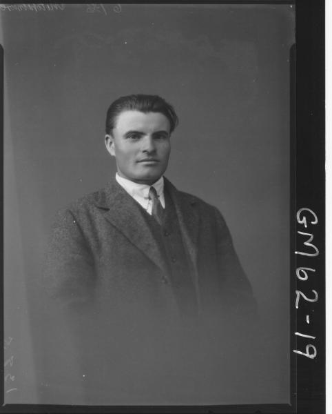 Portrait of young man H/S, Mitchelmore