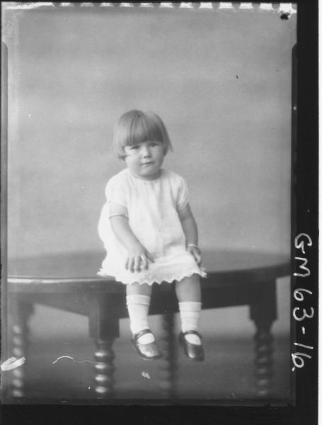 Portrait of child F/L, Thomas