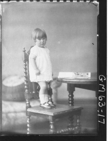 Portrait of child F/L, Thomas