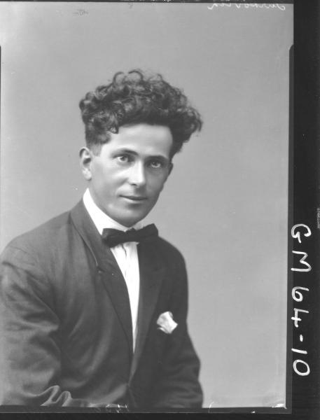 Portrait of man Turkovich