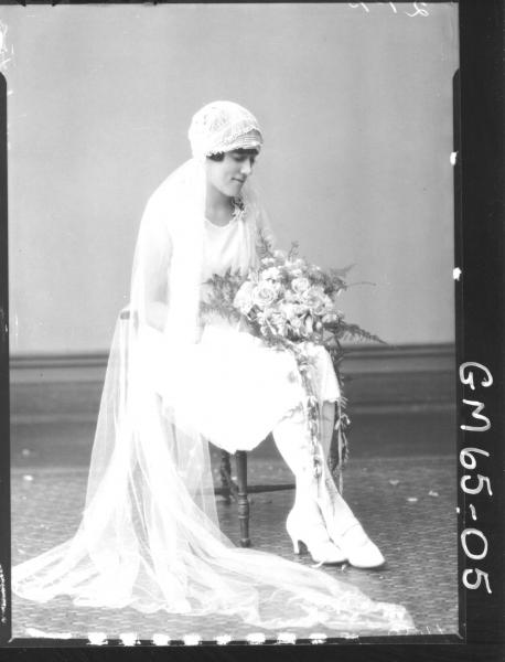 Portrait of bride Warburton