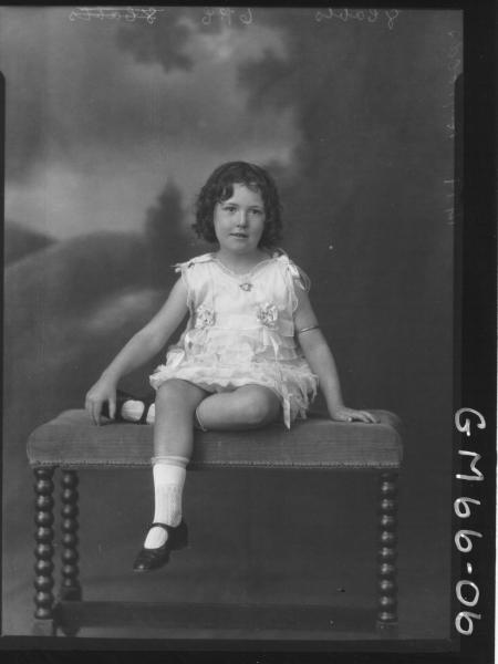 Portrait of child F/L, Reynolds