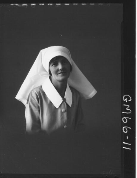 PORTRAIT OF NURSE, H/S QUINN