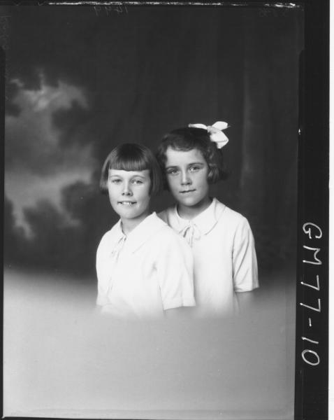 PORTRAIT OF TWO CHILDREN, H/S, ROBOTHAM