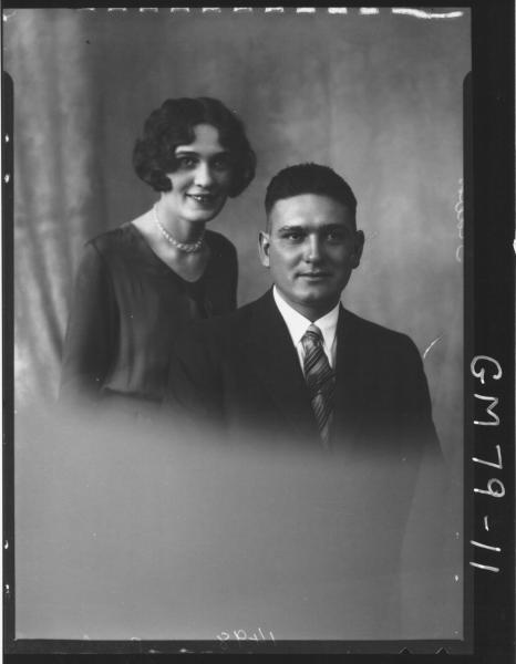 PORTRAIT OF WOMAN AND MAN, H/S, PAVLINOVICH