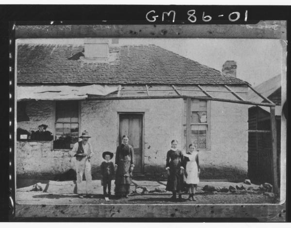 COPY OF FAMILY OUTSIDE HOUSE, MCNIVEN