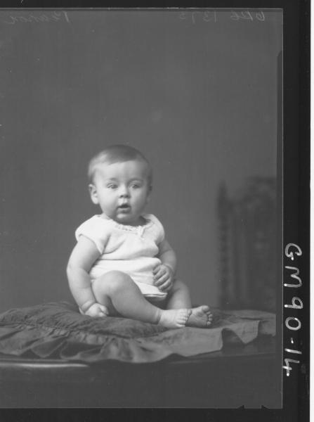 PORTRAIT OF BABY, 'PEARSON'