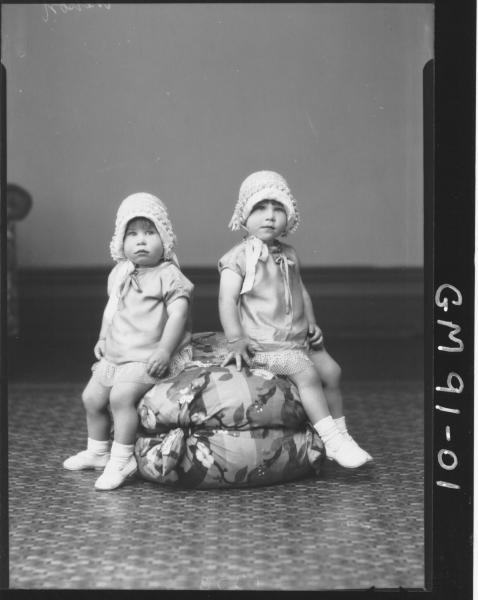 PORTRAIT OF TWO CHILDREN, 'NELSON'