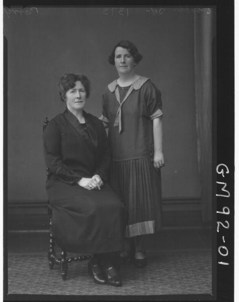 PORTRAIT OF TWO WOMEN, 'PARRY'