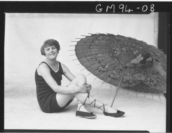 PORTRAIT OF WOMAN BATHERS, 'HASSELL'