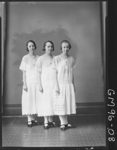 PORTRAIT OF THREE WOMEN, 'ADAIR'