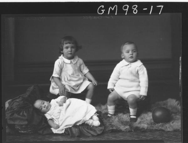 PORTRAIT OF THREE CHILDREN, 'RICHARDSON'