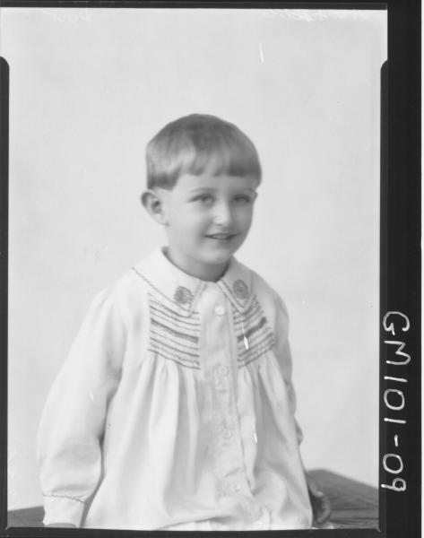 PORTRAIT OF CHILD, DOW