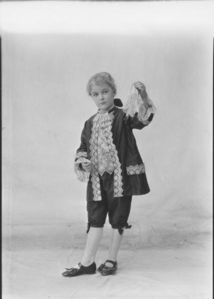 PORTRAIT OF CHILD FANCY DRESS, EAST