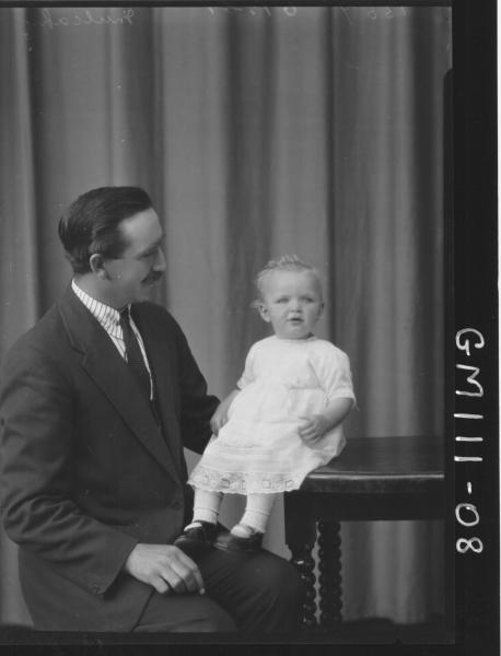 PORTRAIT OF MAN AND BABY, MULCAHY