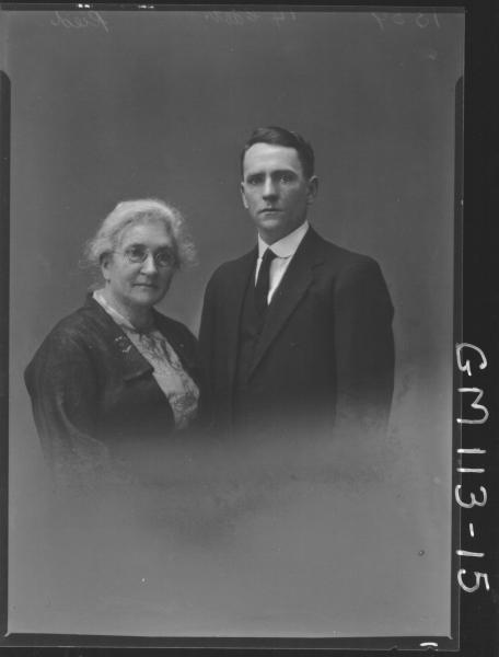 PORTRAIT OF MAN AND WOMAN, REID