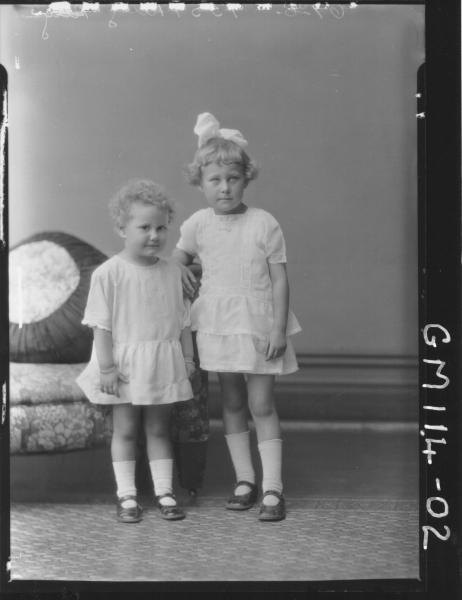 PORTRAIT OF TWO CHILDREN, RILEY