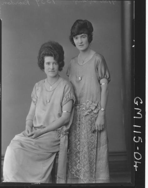PORTRAIT OF TWO WOMEN, RIORDAN