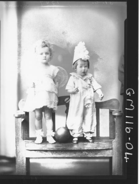 PORTRAIT OF TWO CHILDREN, THOMAS