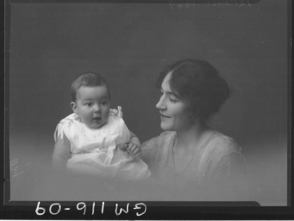 PORTRAIT OF WOMAN AND BABY, WAY