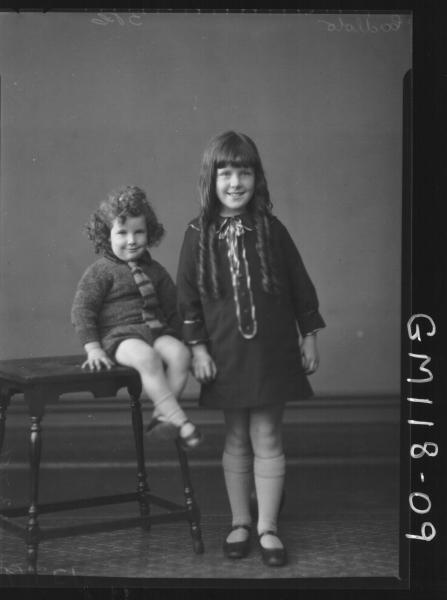 PORTRAIT OF TWO CHILDREN, CADLOLO