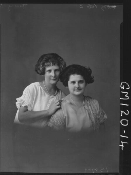 PORTRAIT OF TWO WOMEN, 'LEVY'