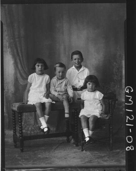 PORTRAIT OF FOUR CHILDREN, 'FERGUSON'