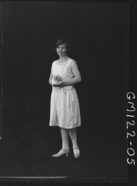 PORTRAIT OF WOMAN, 'DALLY'