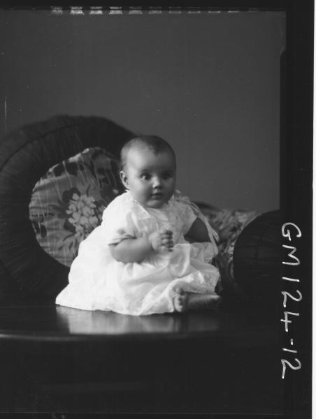 Portrait of baby 'Lawrence'