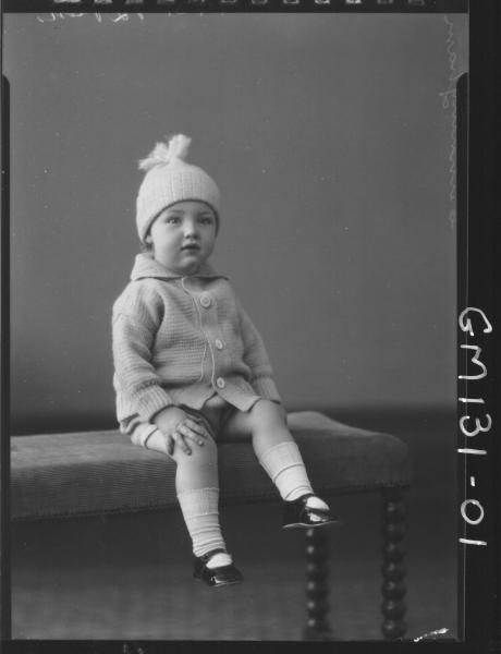 Portrait of child 'Cunningham'