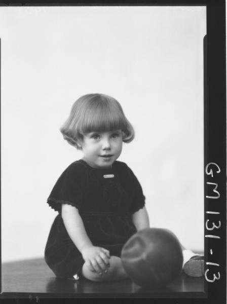 Portrait of child 'Carr'