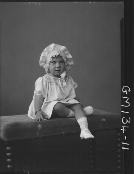 Portrait of child 'Byrnes'