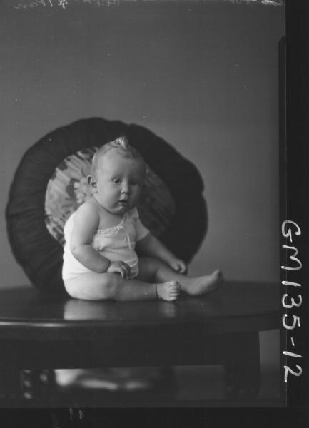 Portrait of baby 'Barton'