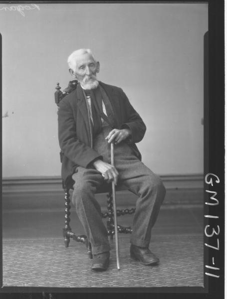 Portrait of elderly man 'Rojan'
