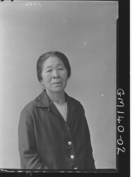 Portrait of Japanese woman 'Yeoh'