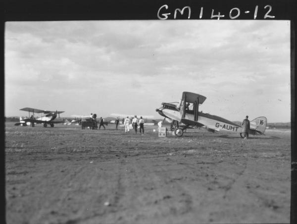 Aeroplanes on airfield