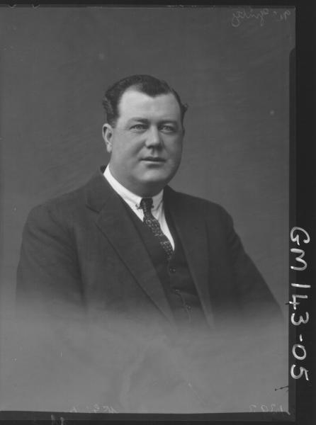 Portrait of man 'McGinty'