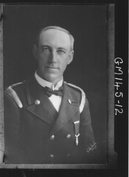 Copy portrait of man in uniform 'Hunt'