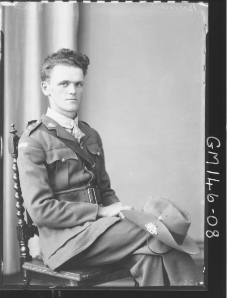 Portrait of soldier 'Burnett'