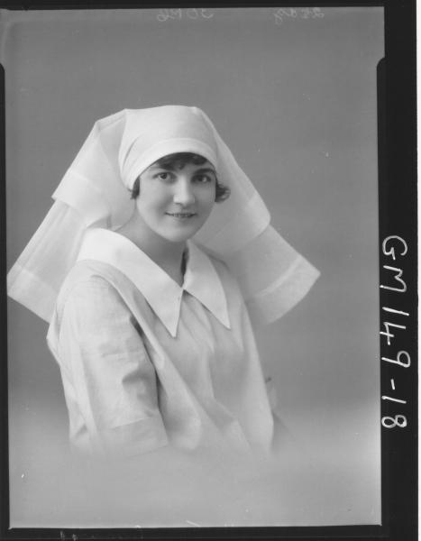 Portrait of Nurse 'Carson'