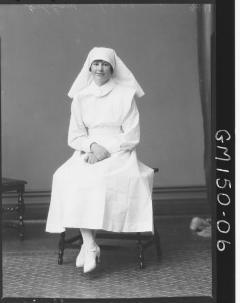 Portrait of Nurse 'Mezger'