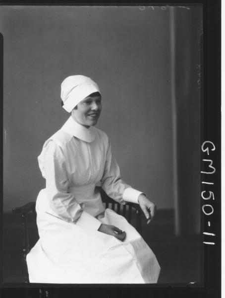 Portrait of Nurse 'Pettit'